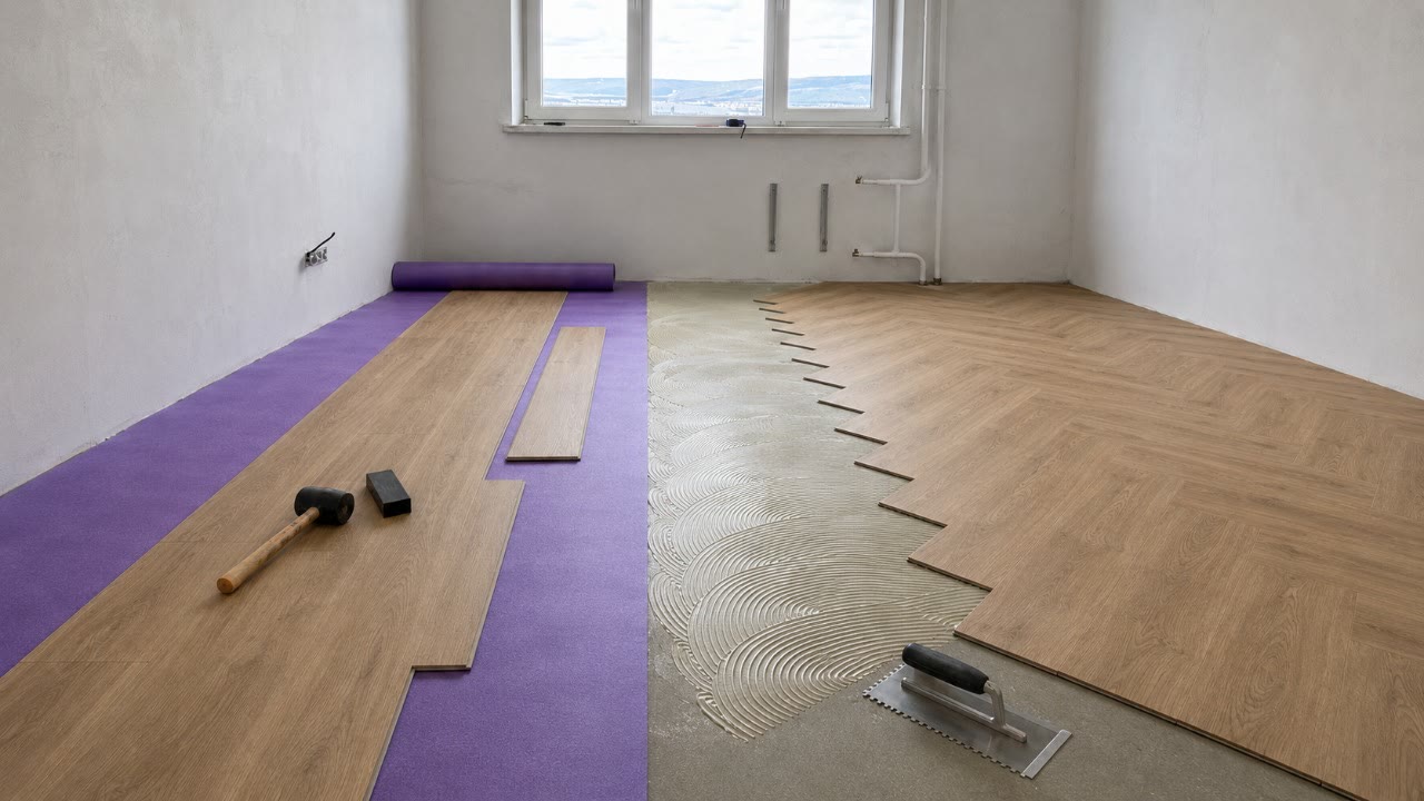 Спальня подростка с кварцевым ламинатом